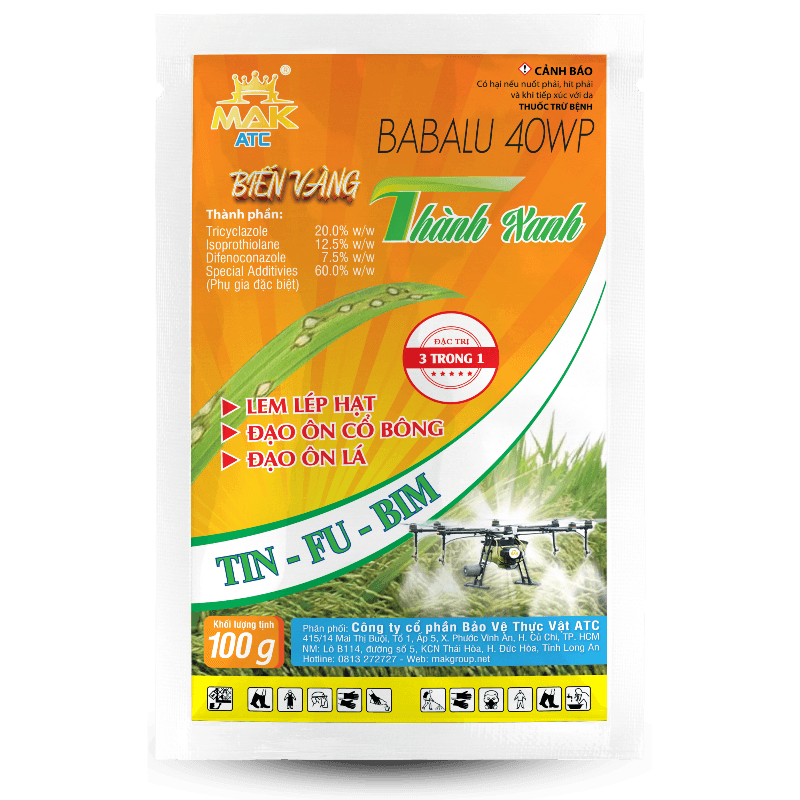 Thuốc trừ bệnh BIẾN VÀNG THÀNH XANH