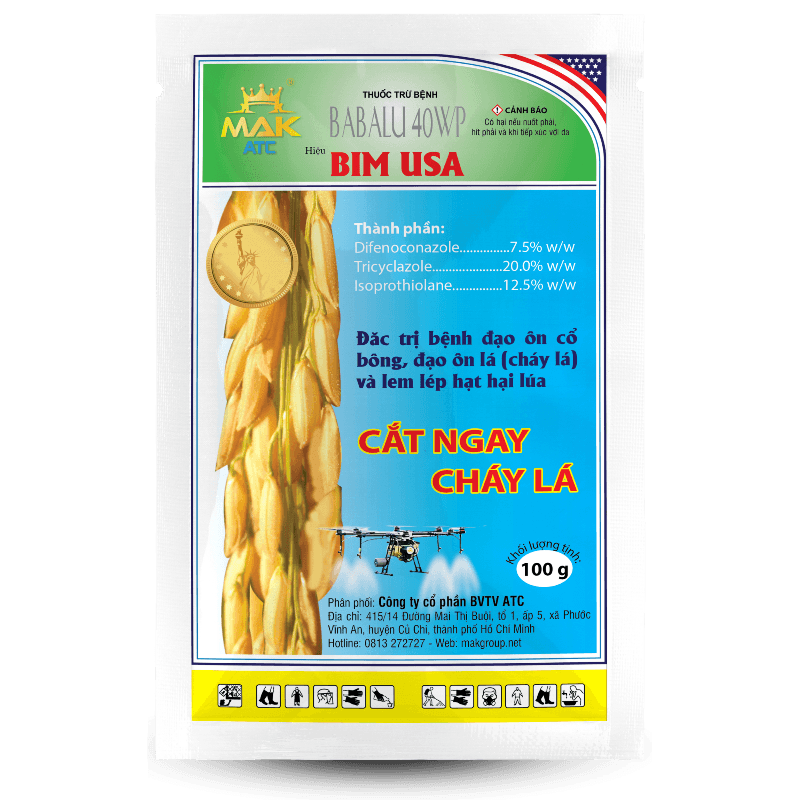 Thuốc trừ bệnh BABALU 40WP - BIM USA
