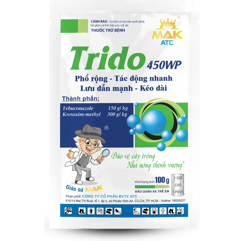 Thuốc trừ bệnh TRIDO 450WP - ATC