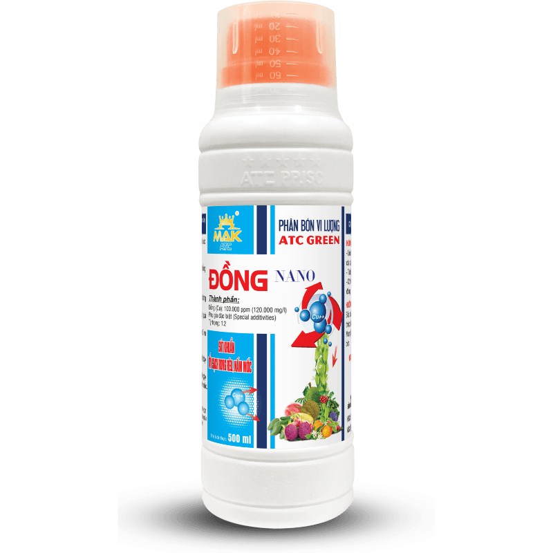 Phân bón vi lượng ATC GREEN - ĐỒNG NANO