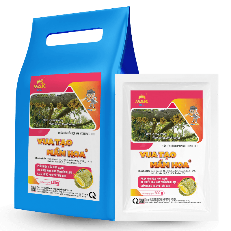 Phân bón hỗn hợp NPK ATC FLOWER (VUA TẠO MẦM HOA)